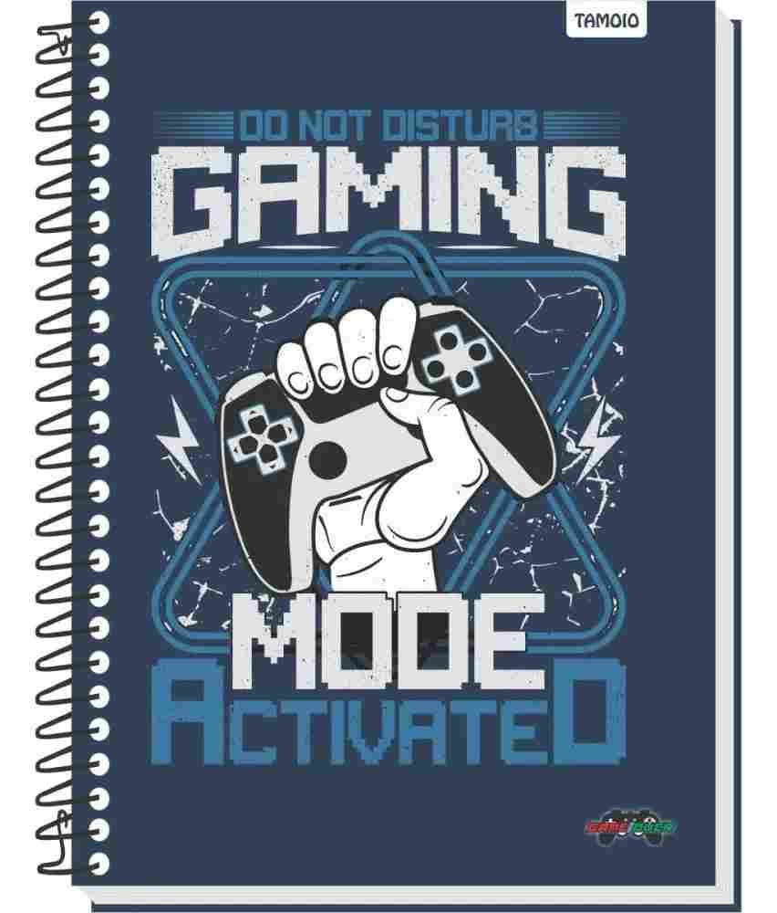 CADERNO 10X1 GAME OVER